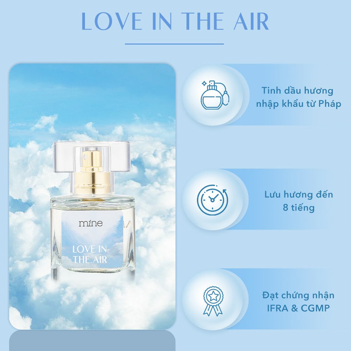 Alternative view of Nước Hoa Nữ Mine Love In The Air Lưu Hương 6-8h 30ml