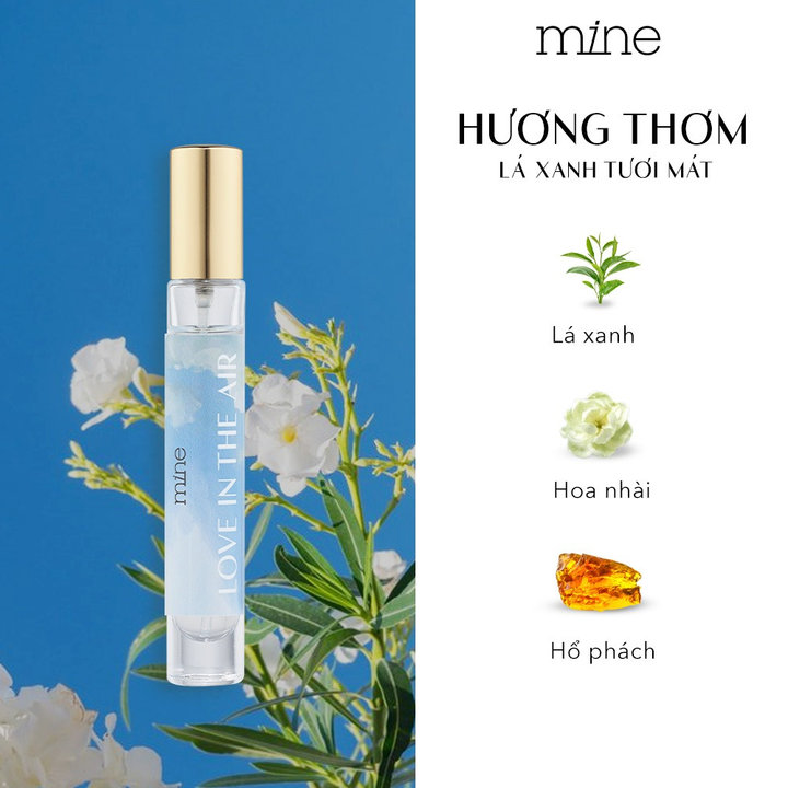 Nước Hoa Nữ Mine Love In The Air Lưu Hương 6-8h 9ml