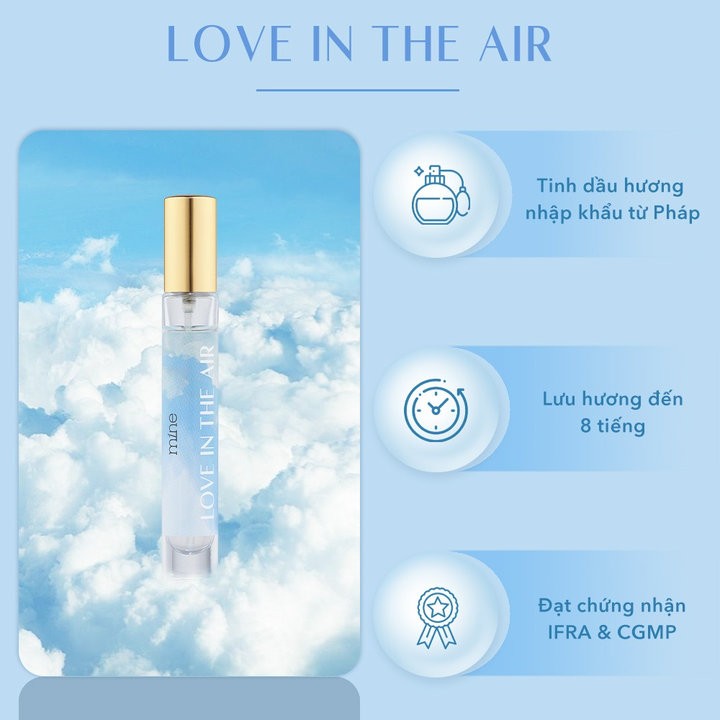 Alternative view of Nước Hoa Nữ Mine Love In The Air Lưu Hương 6-8h 9ml