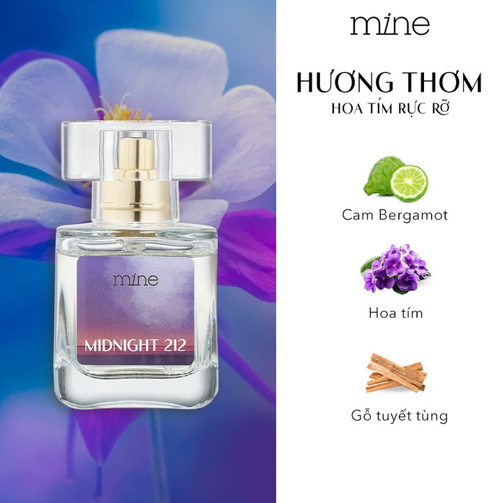 Alternative view of Nước Hoa Nữ Mine Midnight 212 Lưu Hương 6-8h 30ml