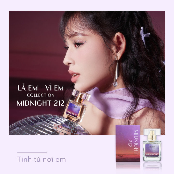 Nước Hoa Nữ Mine Midnight 212 Lưu Hương 6-8h 30ml