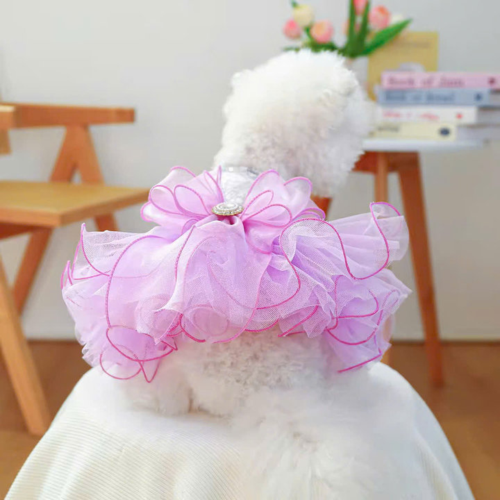 Alternative view of Váy Kim Sa Xoè Siêu Sang Trọng Và Đẹp Từ 0.5-9kg Dành Cho Thú Cưng Chó Mèo