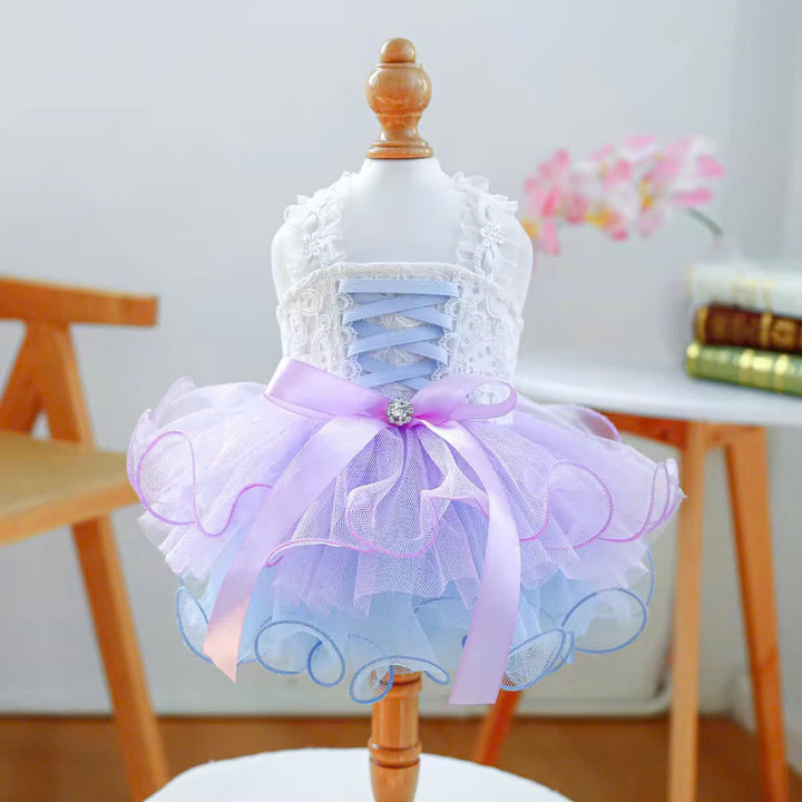 Váy Tây Âu Xoè Siêu Sang Trọng Từ 0.5-9kg Dành Cho Thú Cưng Chó Mèo