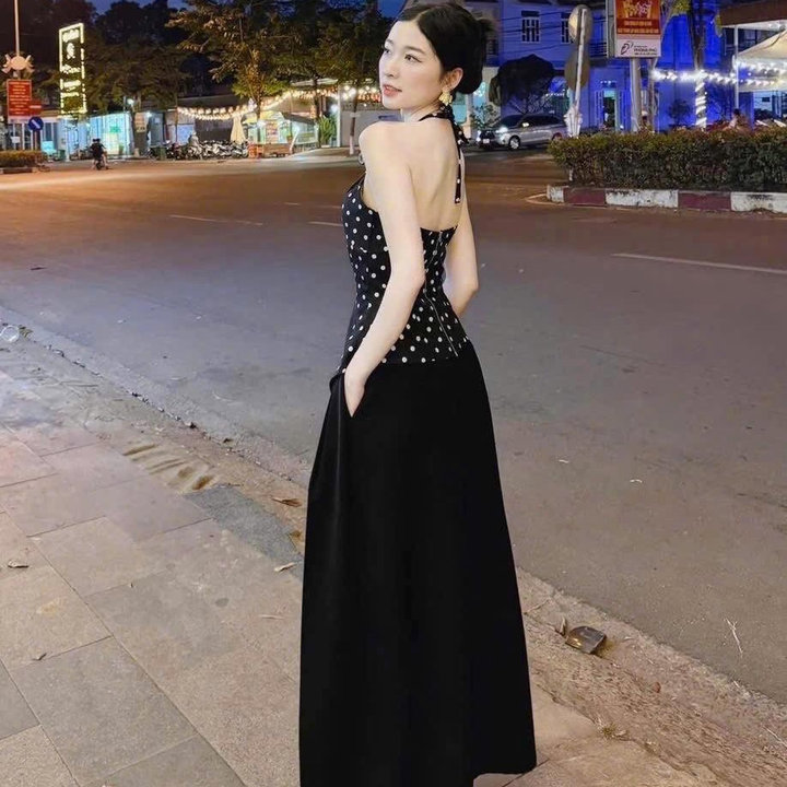 Alternative view of Set Áo Mango Bi 2 Lớp Khóa Kéo Sau Có Mút Ngực Mix Quần Mango Tb115tf