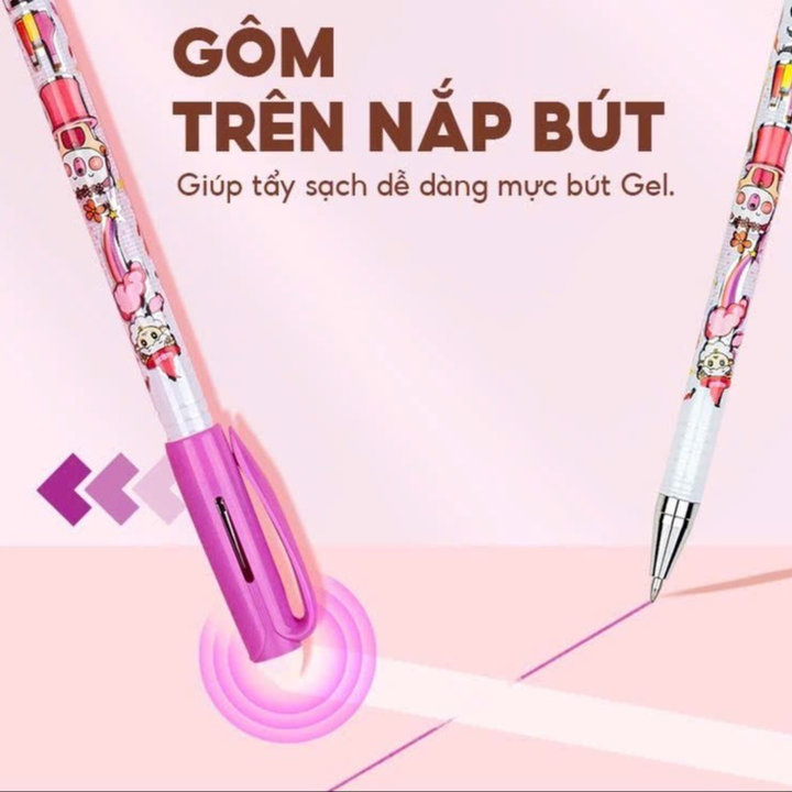 Alternative view of Bút Gel Điểm 10 Xóa Được Hộp 20 Bút Sp0388 - Lady's Passion