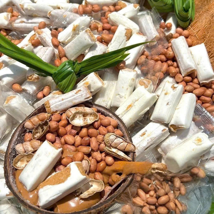 Alternative view of Kẹo Đậu Phộng Bơ Sữa Siêu Béo – Ăn Là Nghiền 500g - Winnie House