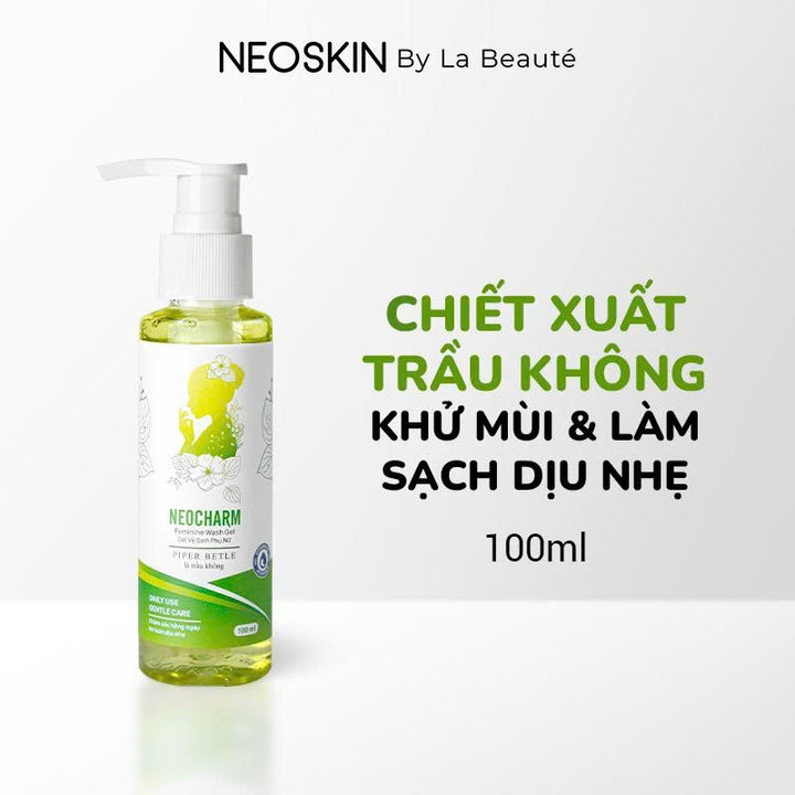 Gel Vệ Sinh Phụ Nữ Neocharm Trầu Không 100ml