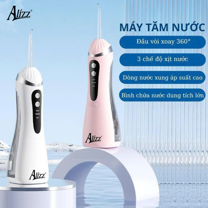 [hàng Cao Cấp] Máy Tăm Nước 3 Chế Độ Alizz Al-14236 - Gdn
