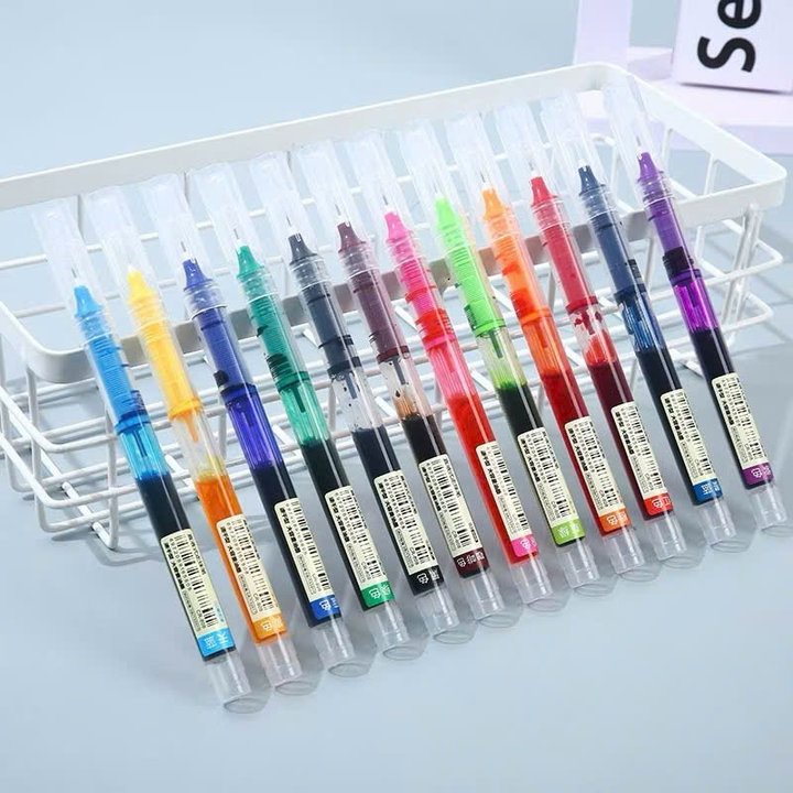 Túi 12 Màu Bút Gel Nước Ngòi 0.5mm Sp0343 - Lady's Passion