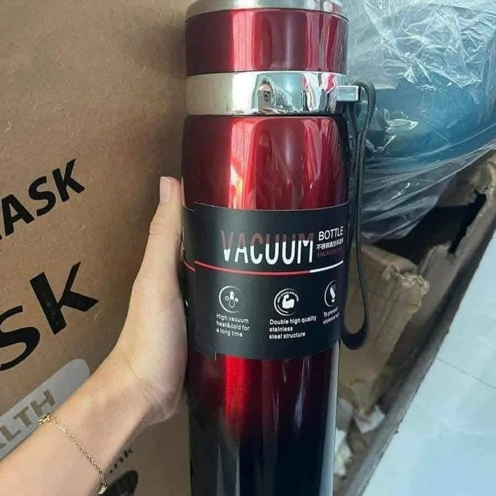 Bình Giữ Nhiệt Vacum 800ml Kiểu Dáng Xinh Xắn Giữ Nhiệt Cực Tốt