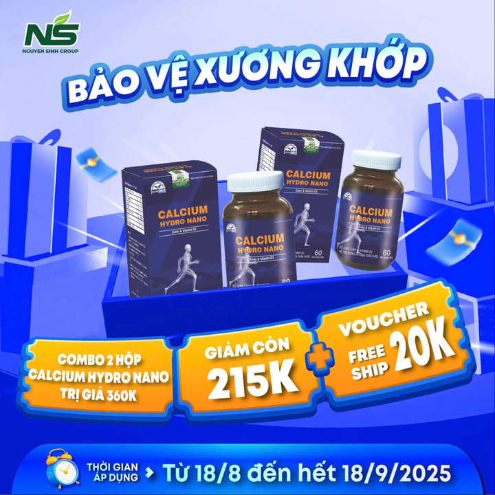 Calcium Hydro Nano- Nguyên Sinh Group