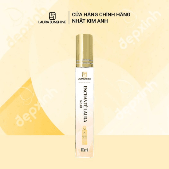 Laura Sunshine - Nước Hoa Nam No.10 Enchanté Laura 10ml