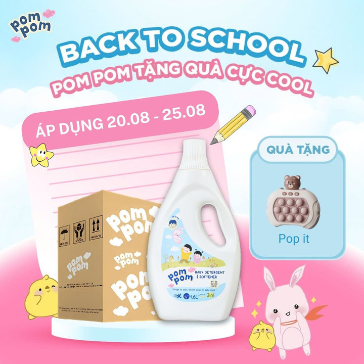 [2 Thùng 8 Chai 1.6l] - Dùng Cho Cả Nhà - Gel Giặt Xả 2in1"lành" - Tích Hợp Kháng Khuẩn An Toàn Cho Đồ Lót