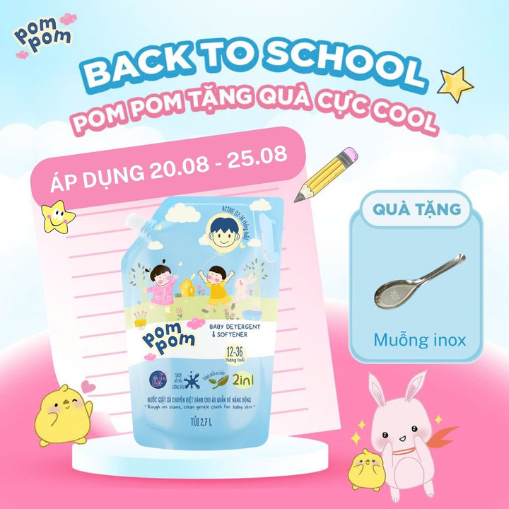 Túi 2.7l- Dành Cho Cả Nhà - Gel Giặt Xả 2in1"lành" - Sạch Sâu Vết Bẩn - Dưỡng Mới Vải - Lưu Hương Tích Hợp Kháng Khuẩn An Toàn Cho Đồ Lót
