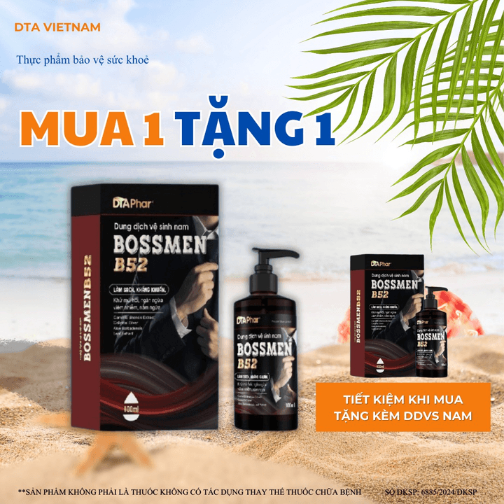 Dung Dịch Vệ Sinh Nam Bossmen B52 Hỗ Trợ Làm Sạch Kháng Khuẩn Giữ Hương Lâu Tạo Cảm Giác Thoải Mái Chai 100ml