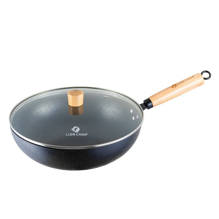 Alternative view of Chảo Chống Dính Thép Carbon Không Gỉ Lumicasa Csc3-32 Công Nghệ Đức - Siêu Bền Và Tiết Kiệm Năng Lượng