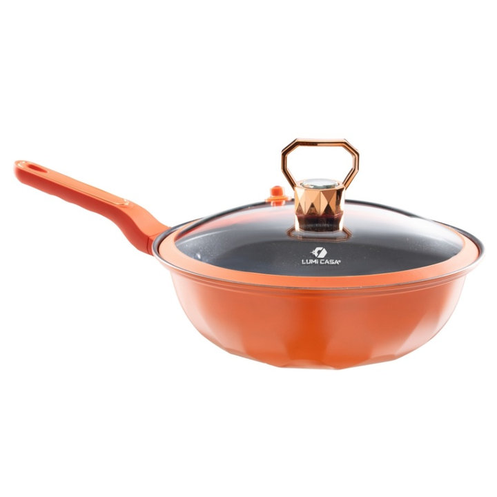 Alternative view of Chảo Chống Dính Thép Carbon Không Gỉ Lumicasa Csc10-32 Công Nghệ Đức - Siêu Bền Và Tiết Kiệm Năng Lượng