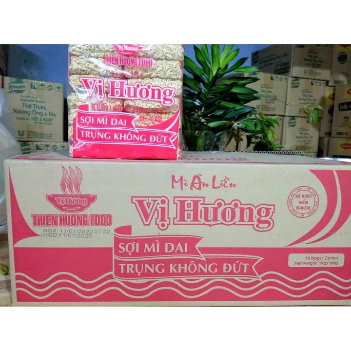 Thùng 10kg Mì Ký Vị Hương Bịch 1kg - Gdn