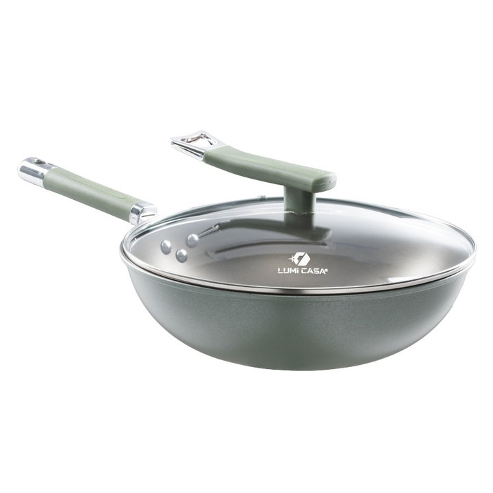 Alternative view of Chảo Chống Dính Thép Carbon Không Gỉ Lumicasa Csc11-32 Công Nghệ Đức - Siêu Bền Và Tiết Kiệm Năng Lượng
