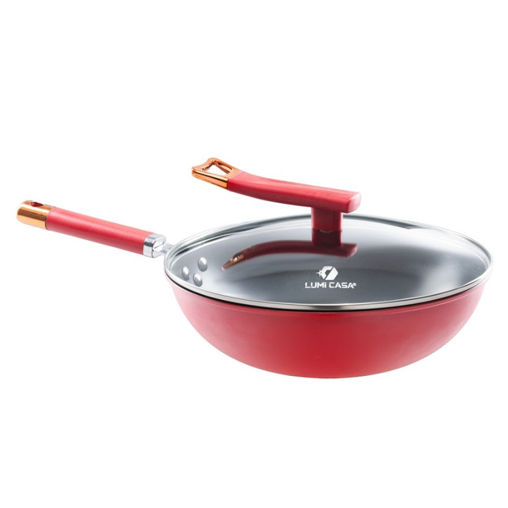 Alternative view of Chảo Chống Dính Thép Carbon Không Gỉ Lumicasa Csc12-32 Công Nghệ Đức - Siêu Bền Và Tiết Kiệm Năng Lượng