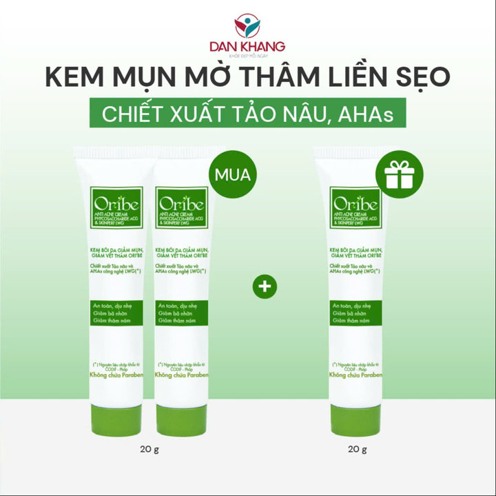 Kem Chấm Mụn Oribe Giảm Mụn Ẩn Mờ Thâm Liền Sẹo 20g