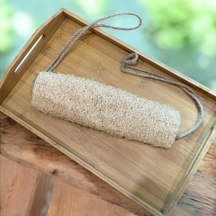 Alternative view of Đai Kỳ Lưng Xơ Mướp Nguyên Trái Lành Tính .công Dụng Tẩy Tế Bào Chết Dưỡng Ẩm Massage Toàn Diện - Kb