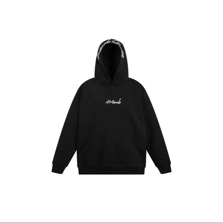 Alternative view of Áo Khoác Hoodie Nam Nữ Có Nón Tròng Đầu Logo Thêu 404mob - Htm Fashion
