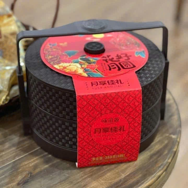 Alternative view of Set Bánh Trung Thu Cặp Lồng Nội Địa Trung 8 Bánh/set