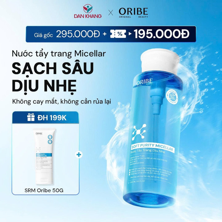 Nước Tẩy Trang Dành Cho Mọi Loại Da Bi-phase Makeup Removal 200ml - Oribe