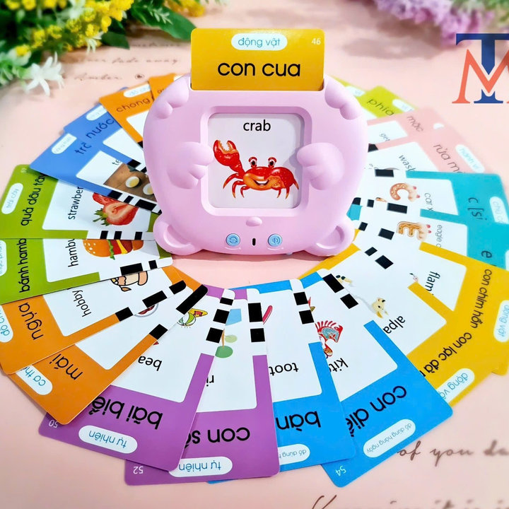 Máy Đọc Thẻ Thông Mình Song Ngữ Cho Bé Mầm Non