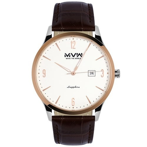 Đồng Hồ Kim Nam Dây Da Mvw Ml055-01 Nâu