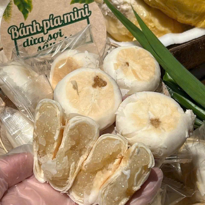 Alternative view of Bánh Pía Mini Nhân Sầu Riêng Dừa Sợi – Nhỏ Xinh, Đậm Đà Hương Xưa 500g - Winnie House