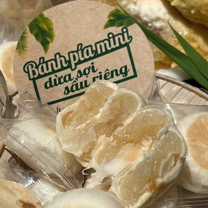 Bánh Pía Mini Nhân Sầu Riêng Dừa Sợi – Nhỏ Xinh, Đậm Đà Hương Xưa 500g - Winnie House