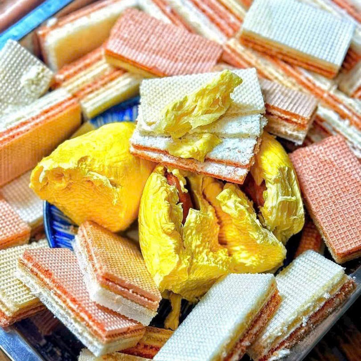 Bánh Xốp Kem Sầu Riêng, Hương Vị Tuổi Thơ 500g - Winnie House