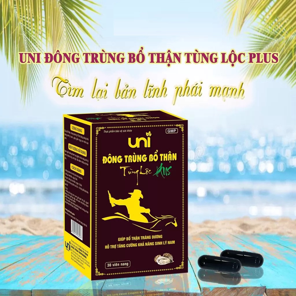 Alternative view of Viên Uống Đông Trùng Bổ Thận Tùng Lộc Plus - Uni Pharma