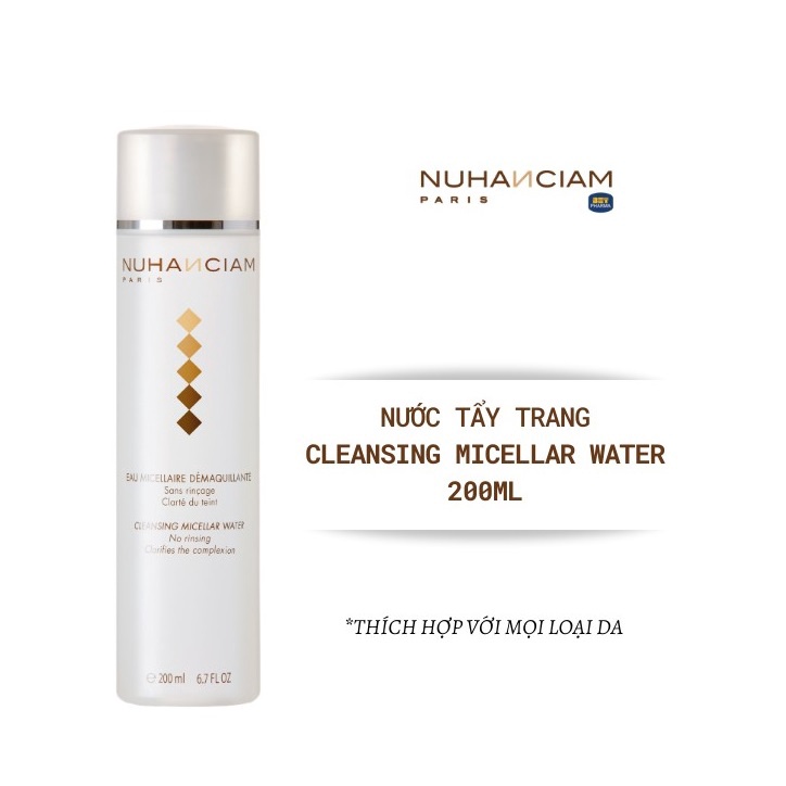 Alternative view of Nước Tẩy Trang Cleansing Micellar Water 200ml - Nuhanciam