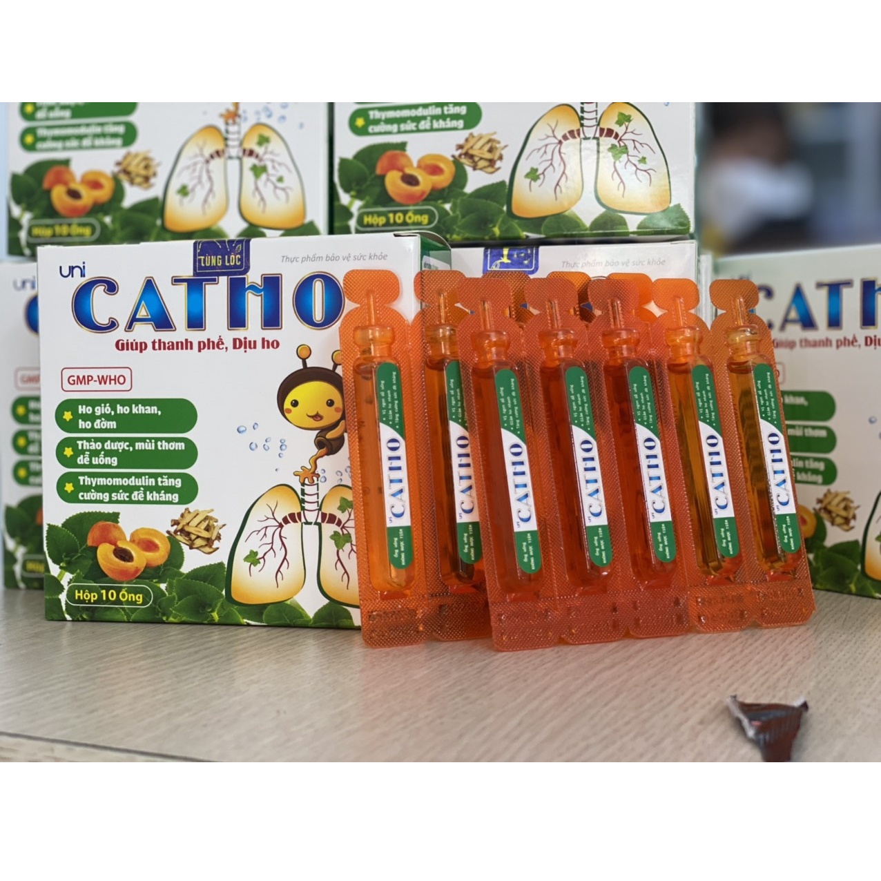 Alternative view of Siro Giúp Thanh Phế, Dịu Ho Catho - Uni Pharma