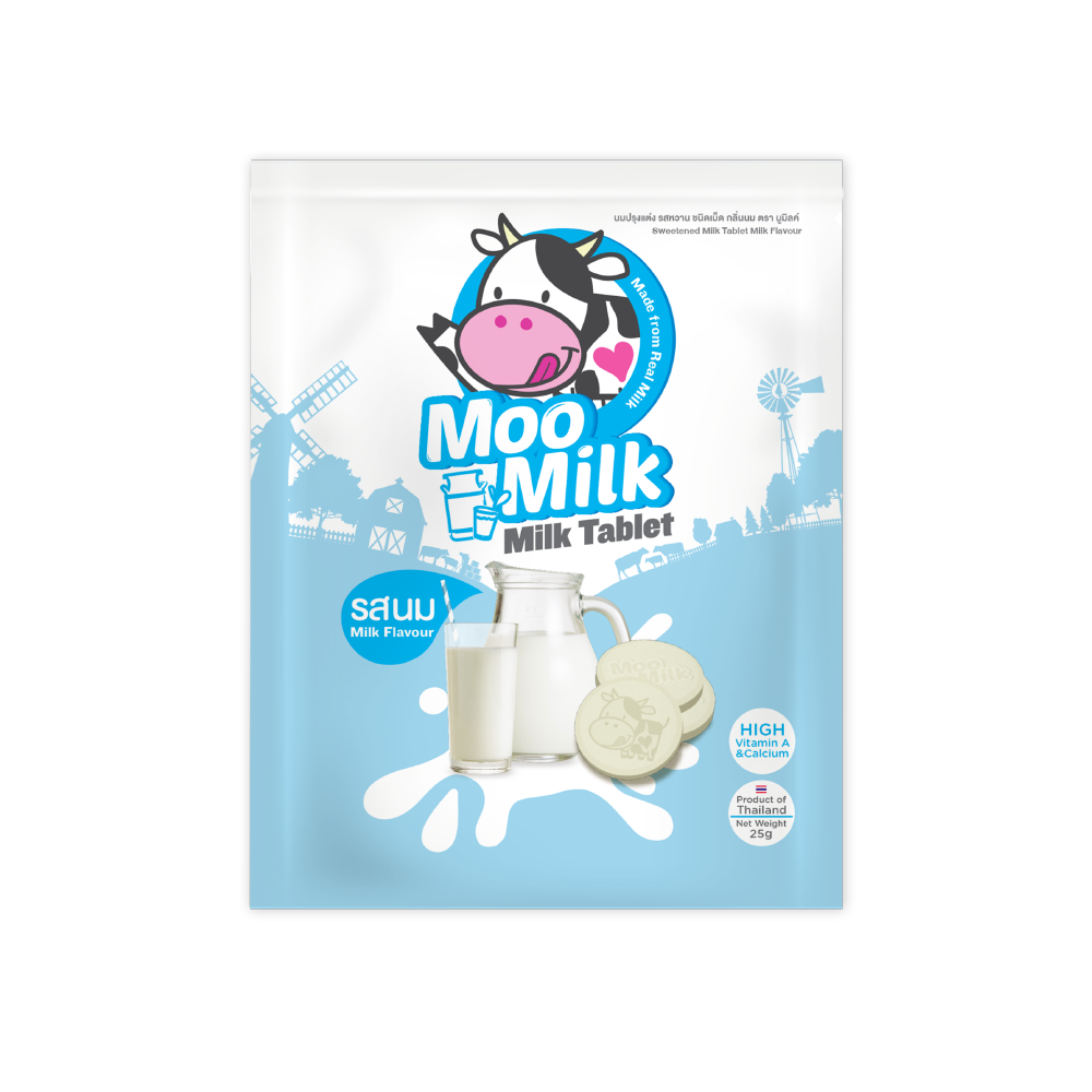 Alternative view of [hộp 10 Gói] Kẹo Sữa Vị Sữa Hộp 250g - Moo Milk