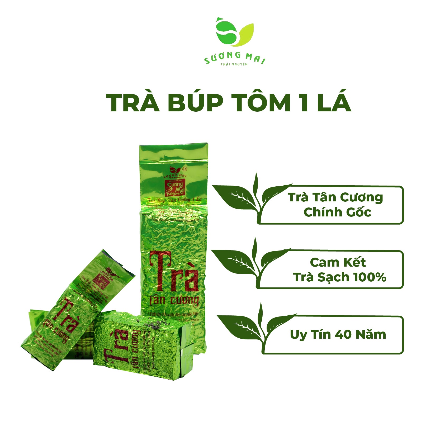 Trà Búp Tôm 1 Lá - Sương Mai