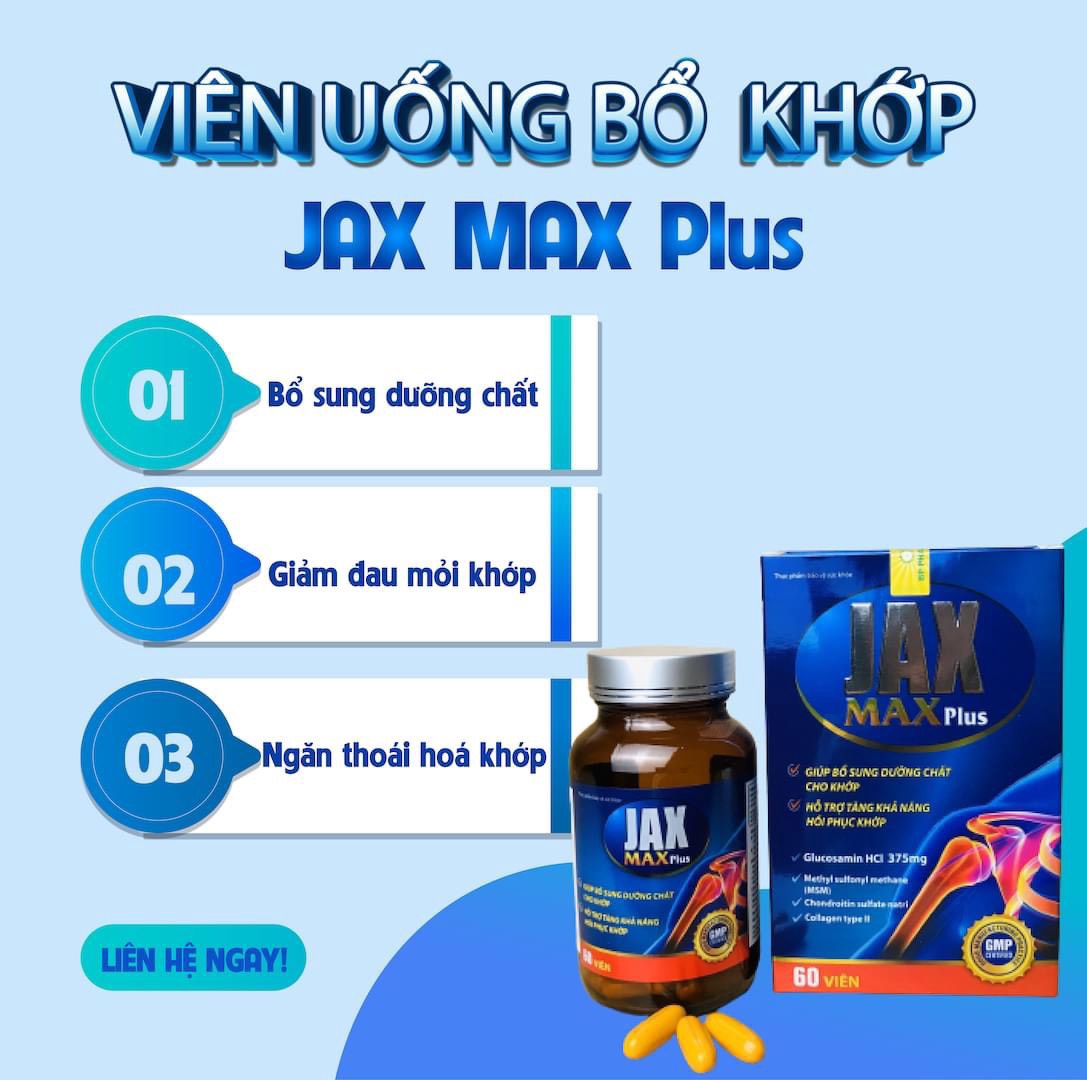 Alternative view of Viên Uống Bổ Khớp Jaxmax Plus - Bp Pharma