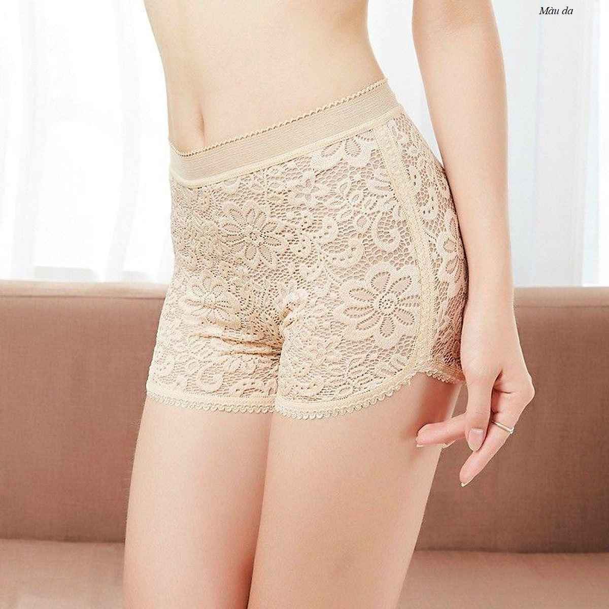 Alternative view of Quần Mặc Trong Váy Ren Hoa 2 Lớp - Diepchi Fashion