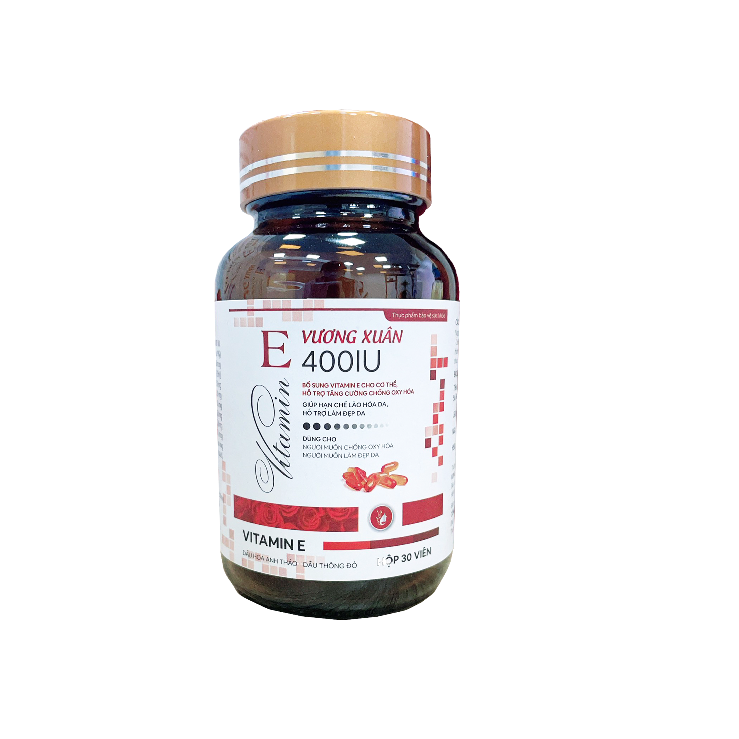 Alternative view of Viên Dầu Cá Bổ Sung Vitamin E Vương Xuân - Pháp Effiel