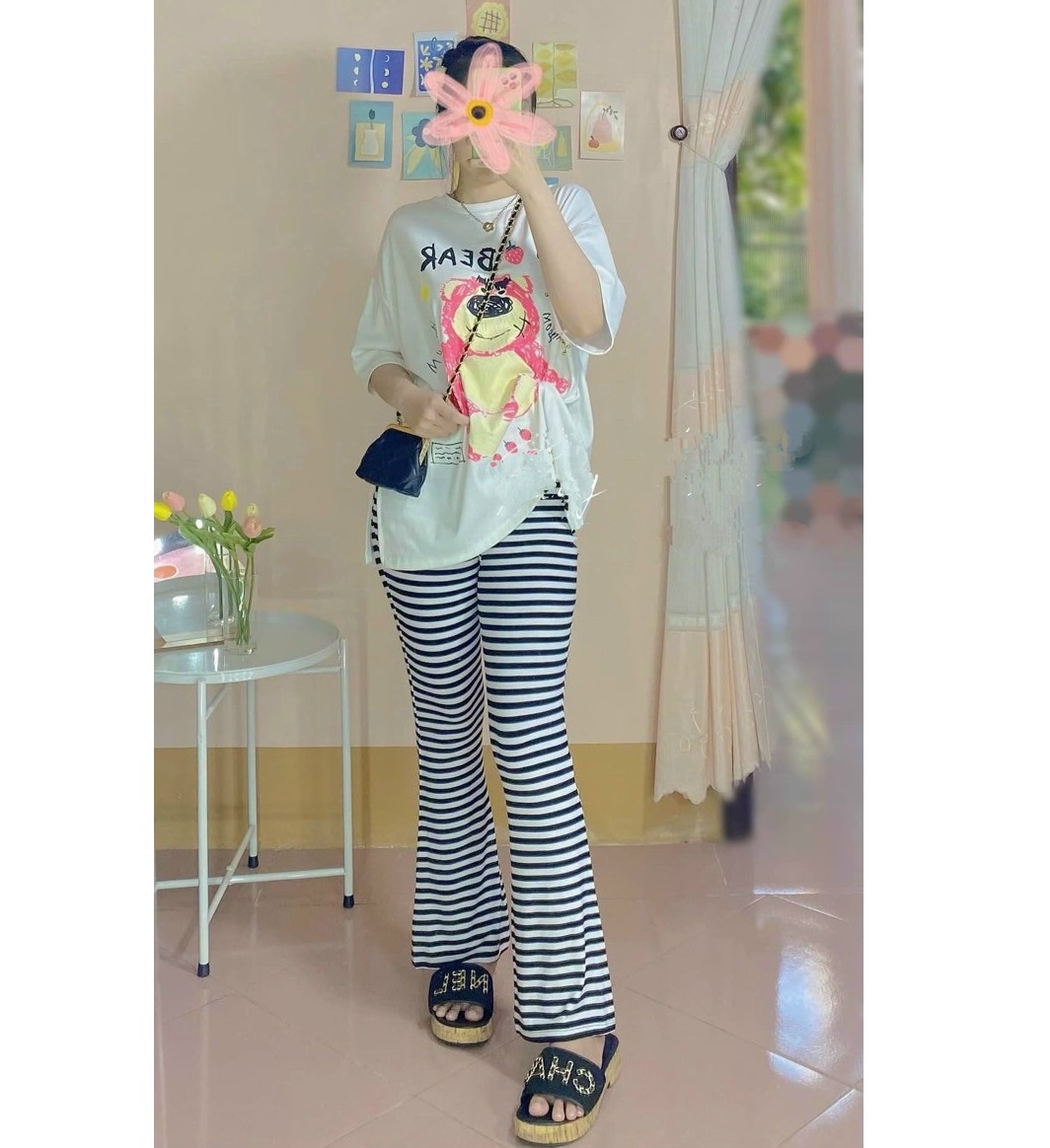 Alternative view of Áo Thun Cotton Form Rộng Gấu Bear - Lê Phương Boutique