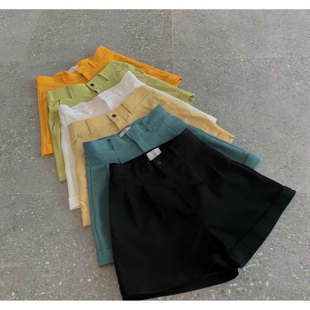 Quần Short Gập Gấu Nữ Xinh Chào Hè Qsh01 - Chii Fashion
