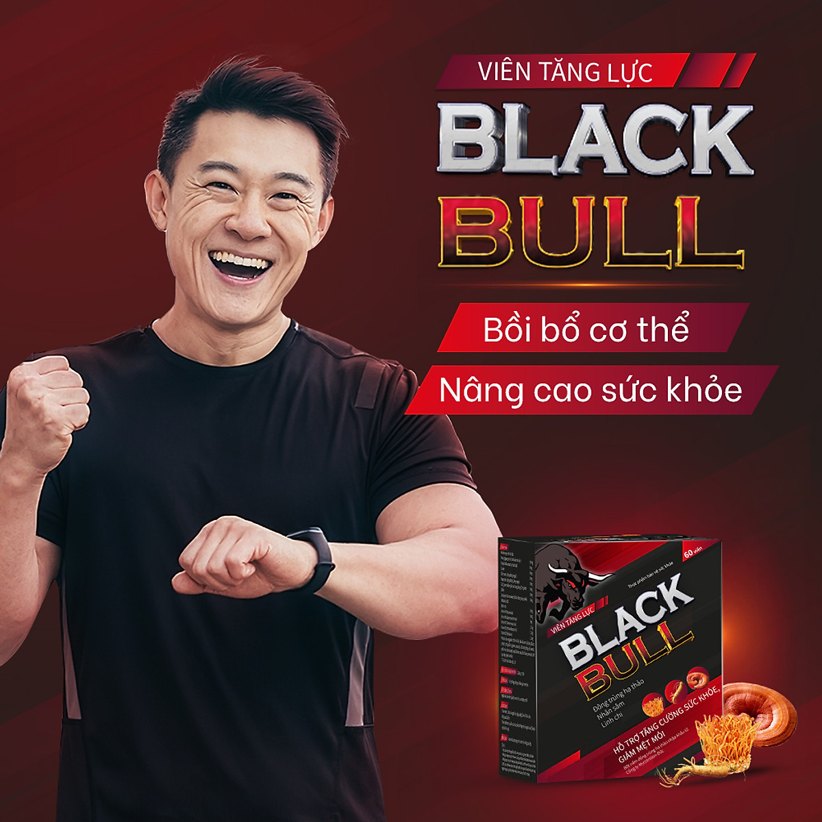 Alternative view of Viên Tăng Lực Chống Mệt Mỏi Black Bull - Dân Khang