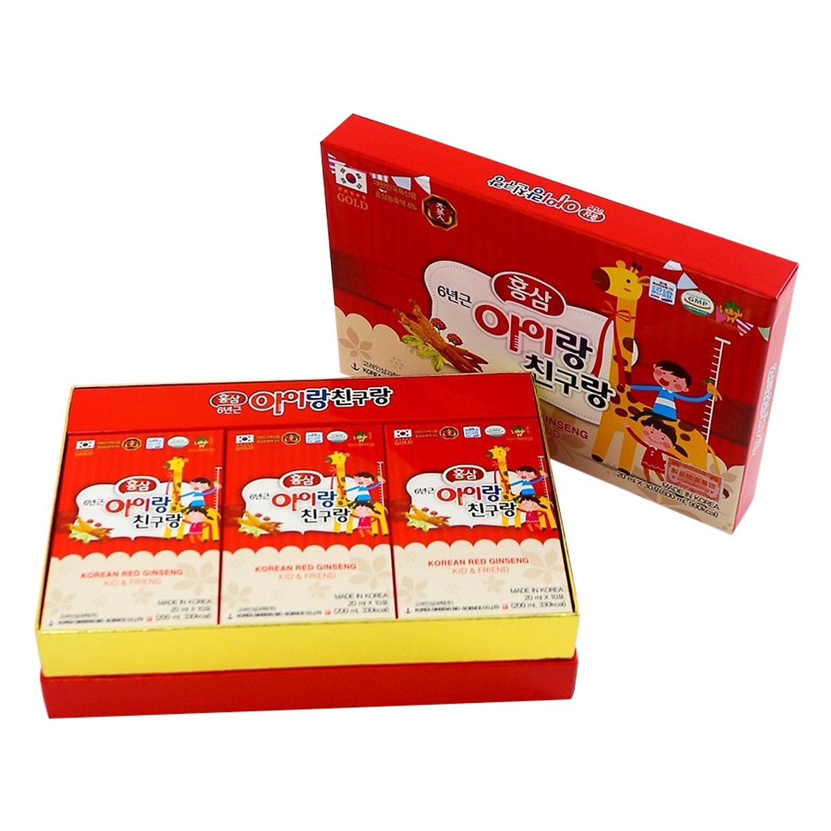Nước Hồng Sâm Trẻ Em Korean Ginseng Kid & Friend Bio - Bio-science