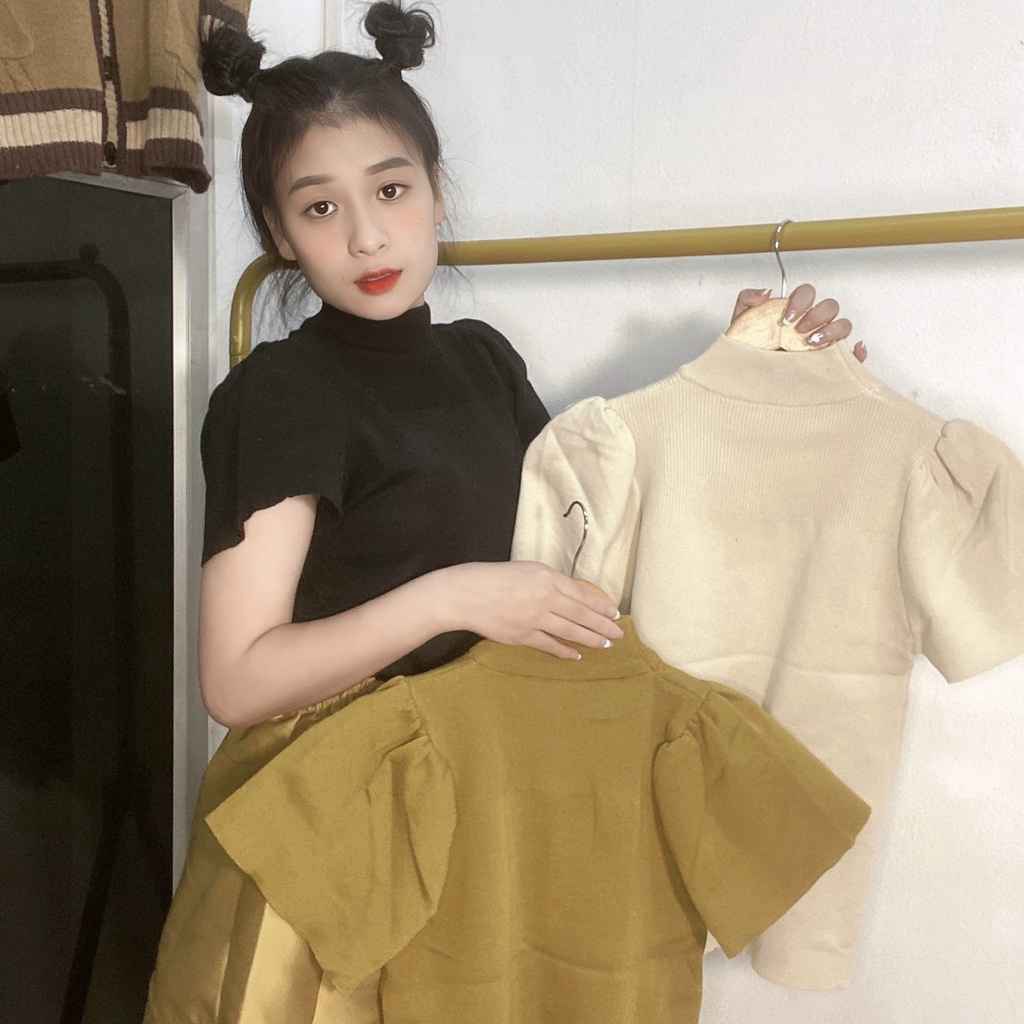 Alternative view of Áo Len Cộc Tay Cánh Tiên Bồng Bềnh - Diepchi Fashion