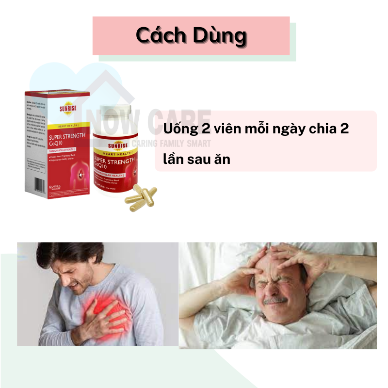 Alternative view of Viên Bổ Tim Super Strength Coq10 - Sunrise