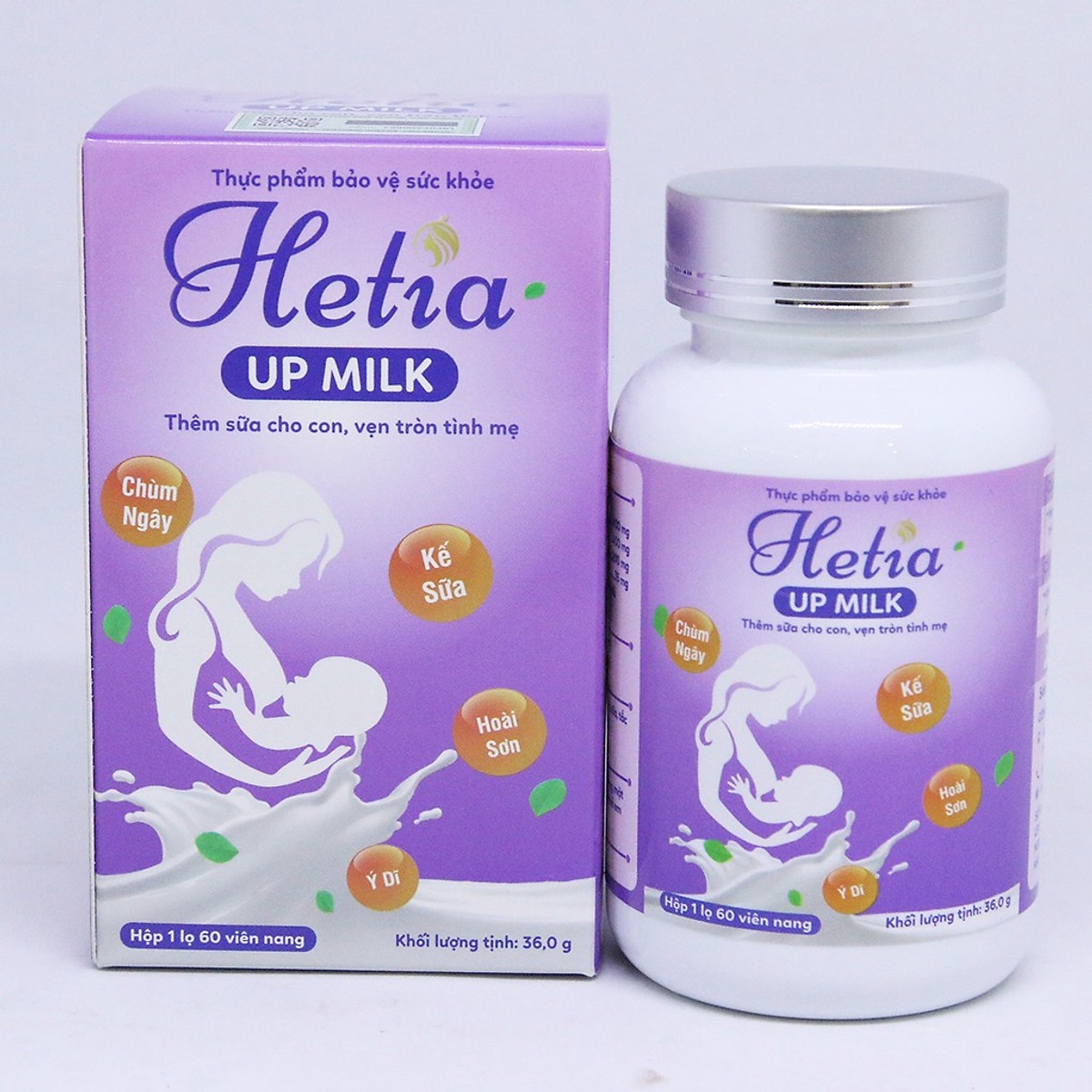 Alternative view of Viên Uống Lợi Sữa Upmilk - Hetia