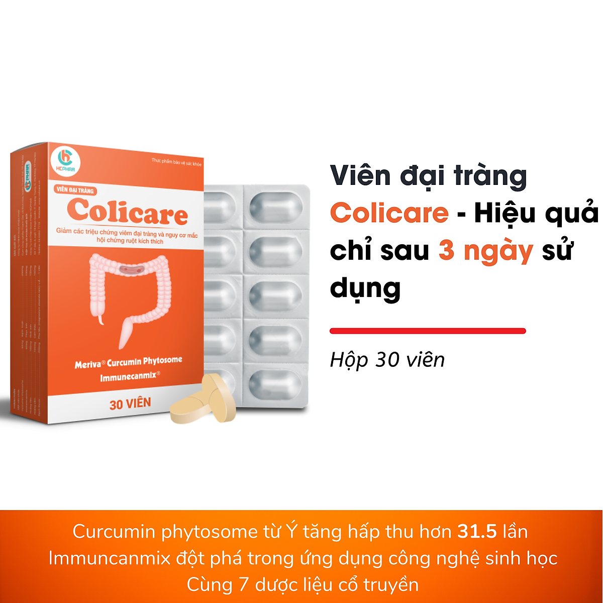 Alternative view of Viên Đại Tràng Thảo Dược - Colicare